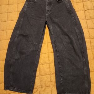 We The Free Women's Black Wide Leg Jeans sz27